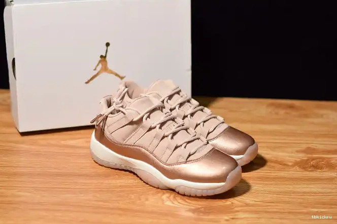 Cheap TBK Gold Jordan 11 Rose Low GS AH7860-105 Air 0613